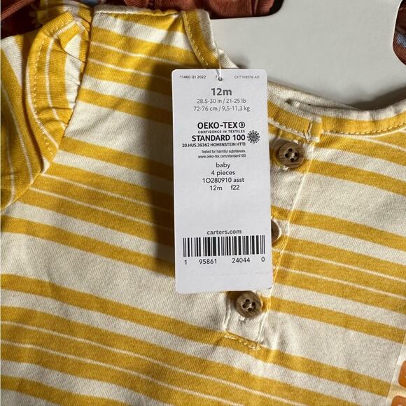 NWT Carters 4 Piece Set Size 9-12 Months - Picture 5 of 7